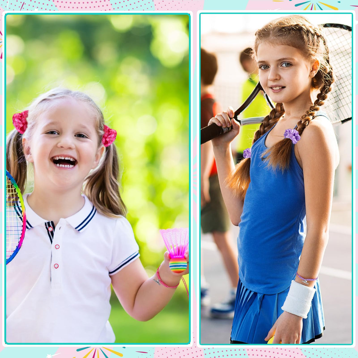 Abbylike gymnastics stickers set to decorate party favors and crafts.
