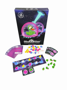 Abducktion IntergalacDuck expansion boards extend play to six players for larger game nights.