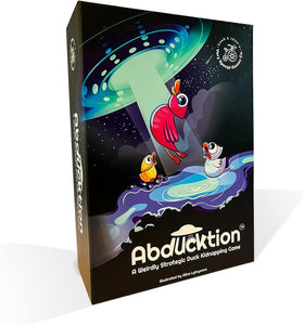 Abducktion research pods emphasize discovery and strategy cues for players.