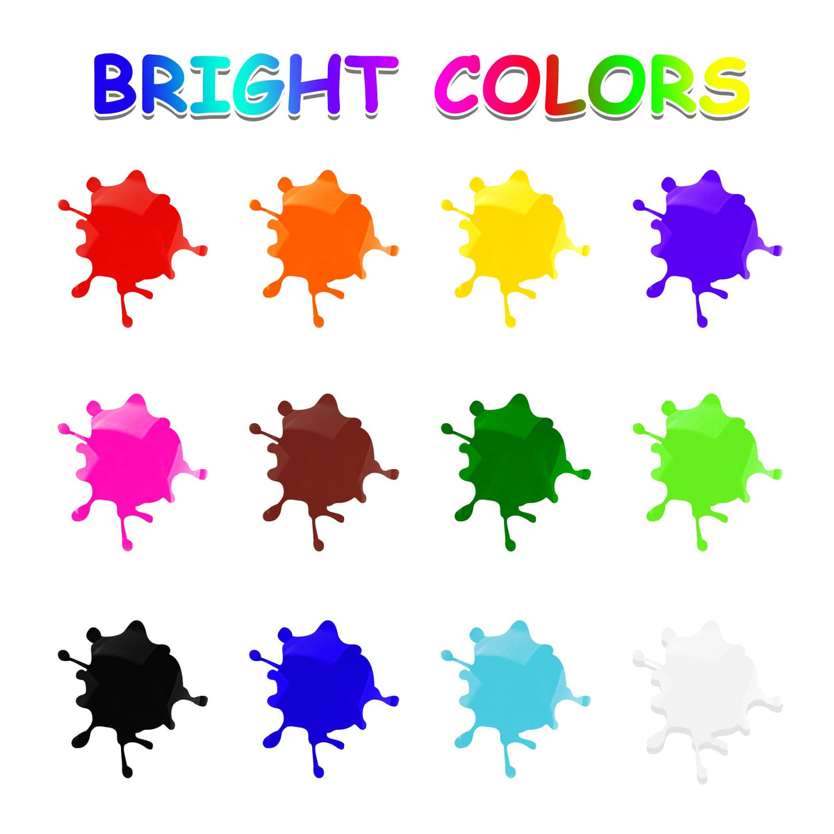 ABEIER finger paint tools 18-piece set supports varied brushes for creative textures.