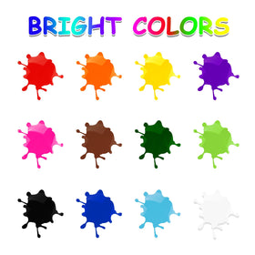 ABEIER vibrant cream-texture paint for bold, blendable art.