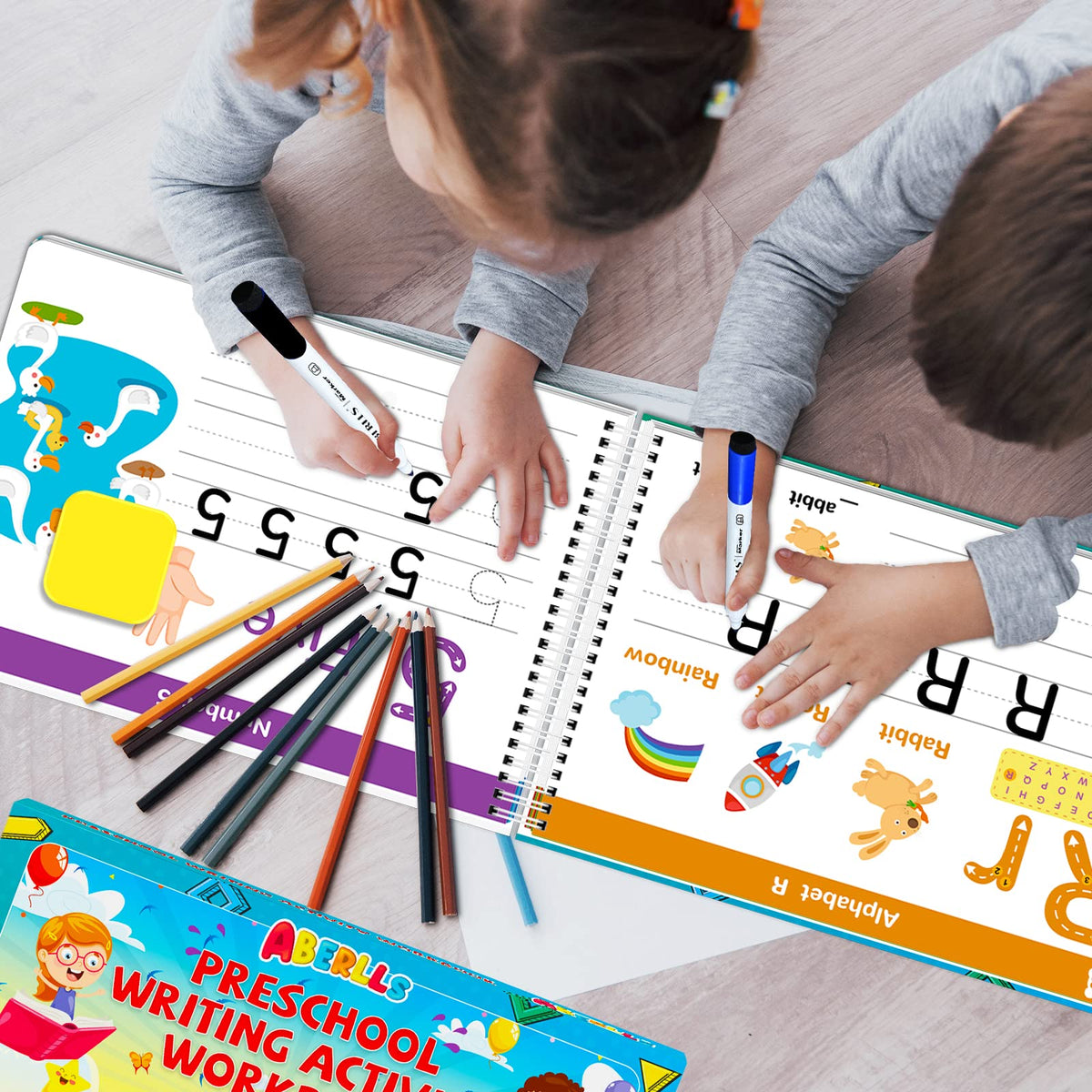 ABERLLS number tracing pages support counting skills and number recognition