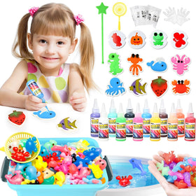 Abifny Magic Water Toy Elf Kit in action with vibrant colors for creative play and motor skill development.
