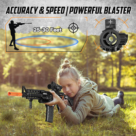 Abifny toy gun sniper scope attachment enhances target accuracy during games