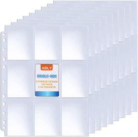 ABLY 120-page double-sided pages front view for organized storage