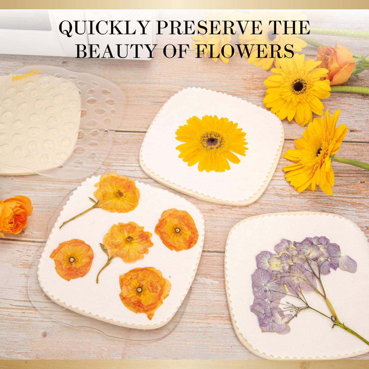 Aboofx eco friendly plastic press designed for sustainable crafting and easy cleaning.