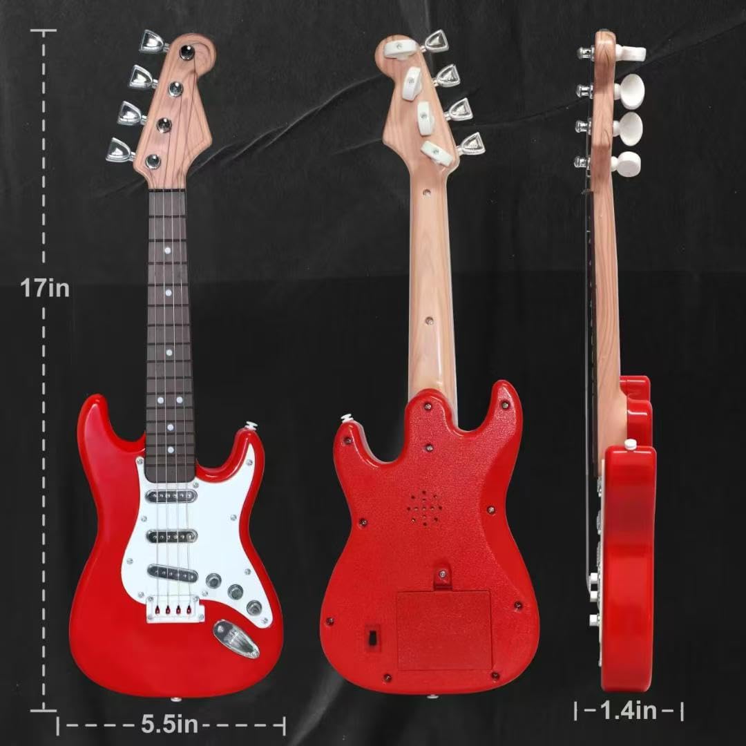 Abundant Guitar packaging shows compact dimensions for easy storage.