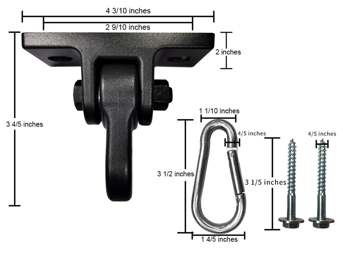 ABUSA aluminum alloy rust-free hangers stay durable in all weather.