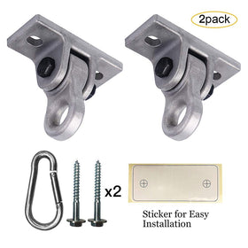 ABUSA swing hanger with included screws and hooks for easy installation