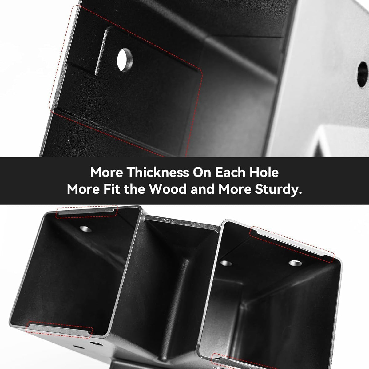 ABUSA hardware set with bolts and hooks for assembly