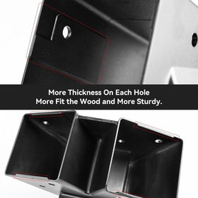 ABUSA hardware set with bolts and hooks for assembly