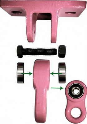 ABUSA screws and bolts included for quick, sturdy installation