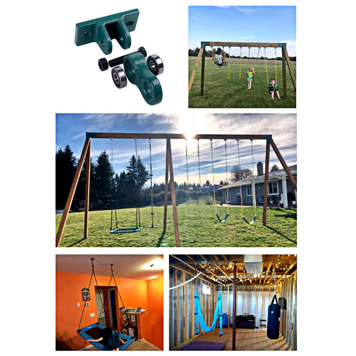ABUSA two-pack set offering a convenient bulk option for multiple swings