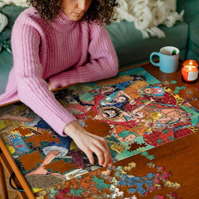 ABYSTYLE Chopper and crew puzzle art, ideal for gifting and relaxing evenings.
