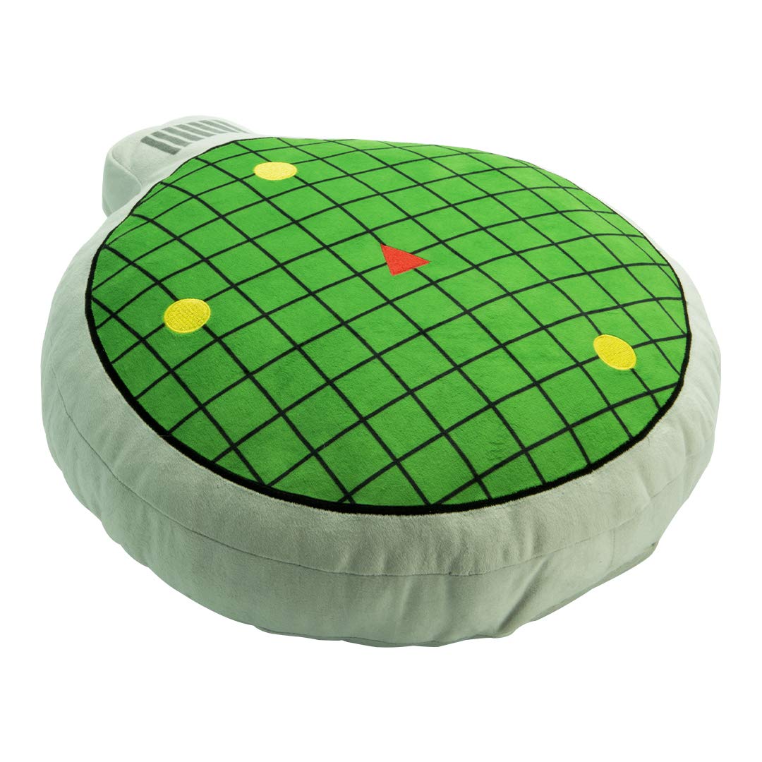 ABYSTYLE Dragon Ball Z radar cushion front view, official design for fans.