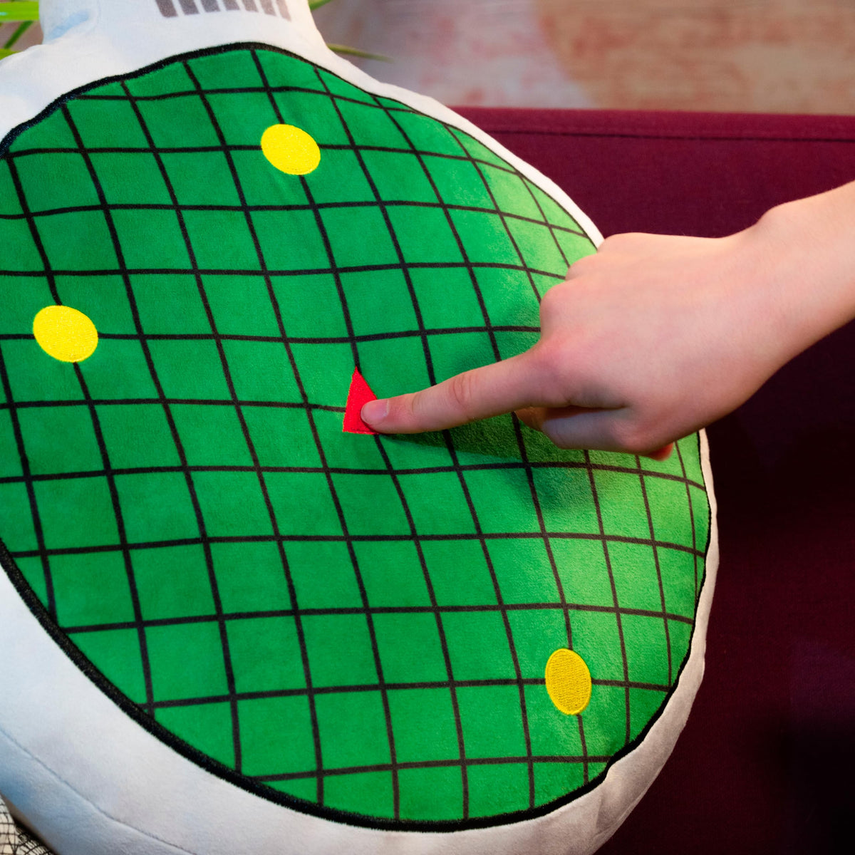 ABYSTYLE Dragon Ball Z radar cushion packaging ready for gifting.