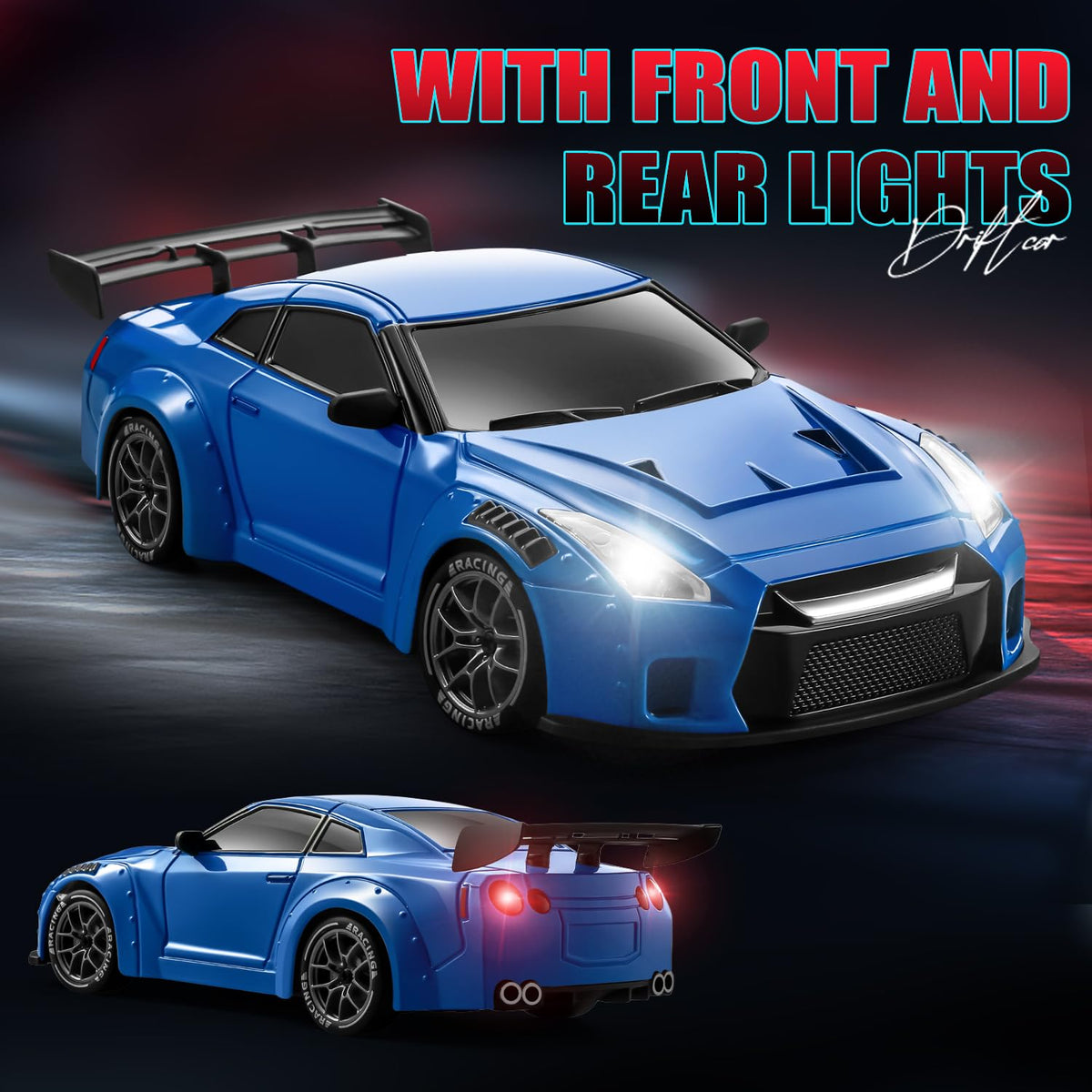 ACAMMZAR RC car drifting and racing tires suit varied surfaces.
