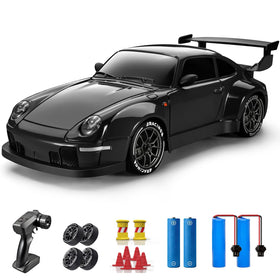ACAMMZAR RC drift car front view, indoor-friendly and easy to control.