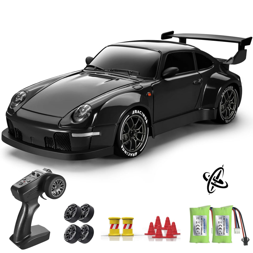 ACAMMZAR RC Drift Car Pro front view for fast indoor fun and control