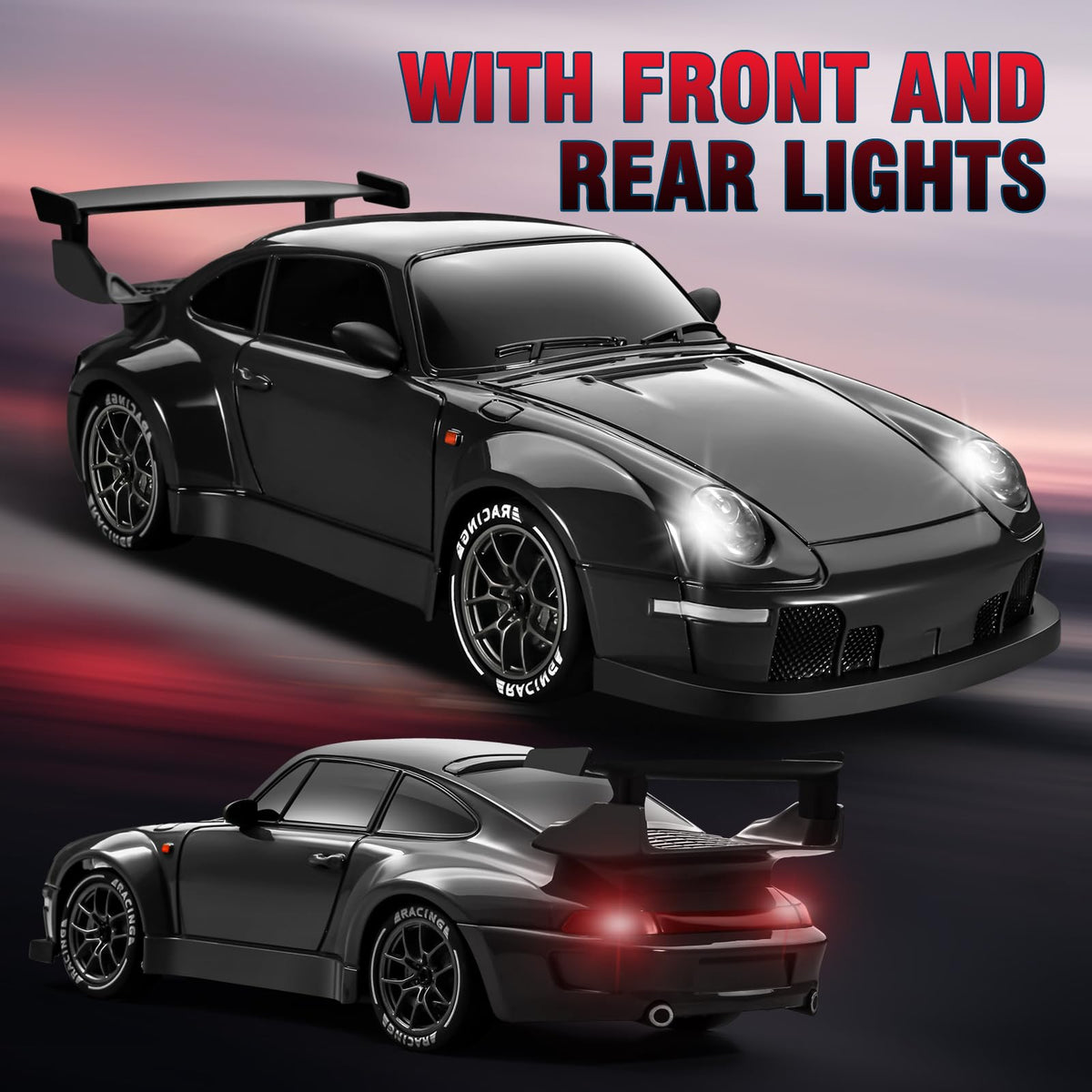 ACAMMZAR RC Drift Car Pro tires for drifting on varied surfaces