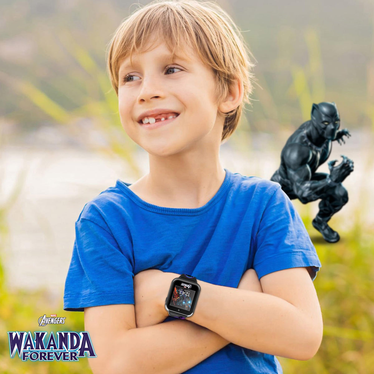 Accutime Black Panther learning games screenshot promotes playful learning