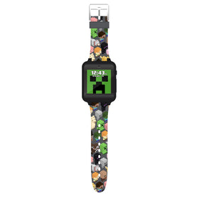 Accutime Minecraft Kids Watch with durable silicone strap for everyday wear.