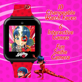 Accutime Miraculous kids watch selfie camera captures kid moments.