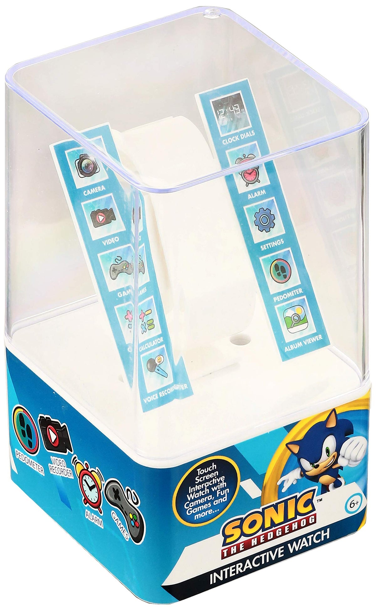 Accutime Sonic watch selfie camera in action for quick kid-friendly photos