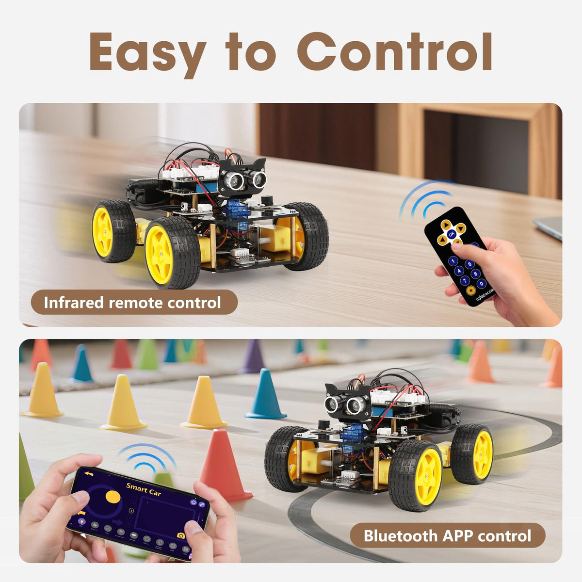 ACEBOTT Arduino programming for teens working with hardware