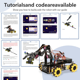 ACEBOTT Graphical Programming interface makes learning coding intuitive.