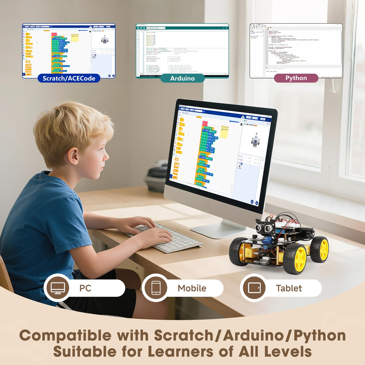 ACEBOTT Python programming idea exploring automation concepts