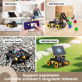 ACEBOTT robot kit supports Arduino and Scratch for beginners