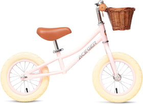 ACEGER balance bike handlebar grips provide comfy control for young riders.