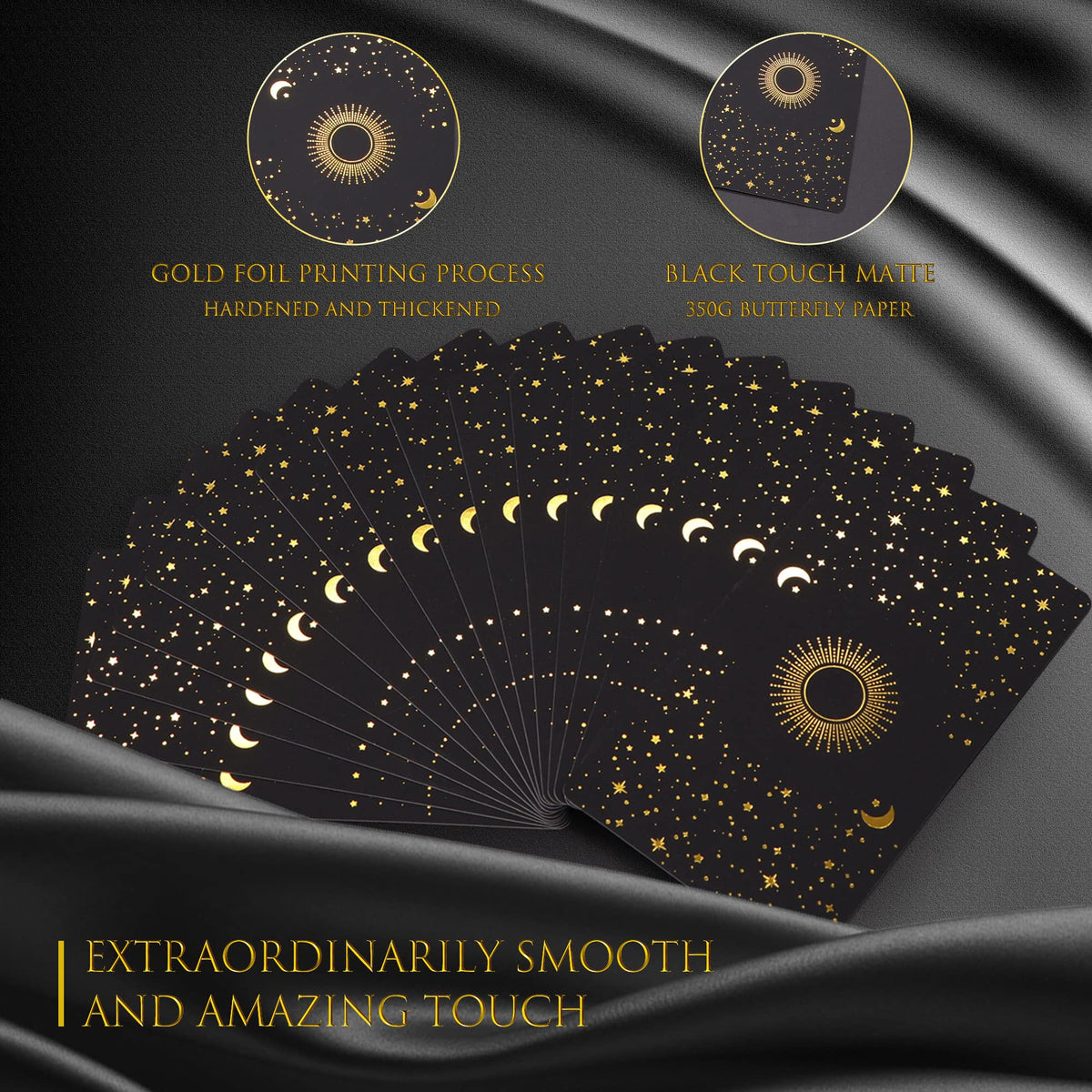 ACELION display box for elegant storage and gifting presentation of the tarot set