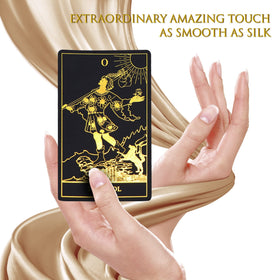 ACELION guide booklet featuring 99 pages for learning tarot spreads and meanings