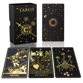 ACELION original tarot set with gold-foil cards for premium readings and collector appeal