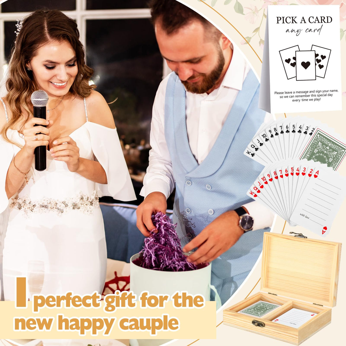 AceOrbit versatile guest cards for weddings and other events