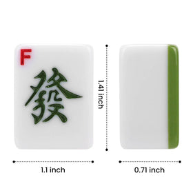 Aceshmir dot, bamboo, and character tiles crafted for clear hands