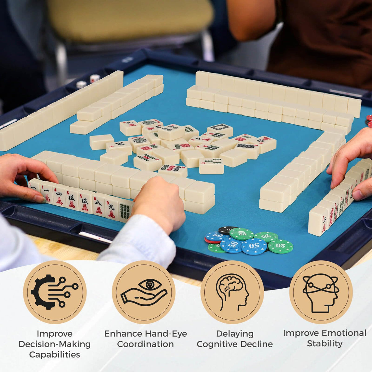 Aceshmir included play-chips and dice support quick setup and smooth gameplay.