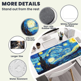 AceSubli high-density white polyester surface enables vivid color reproduction