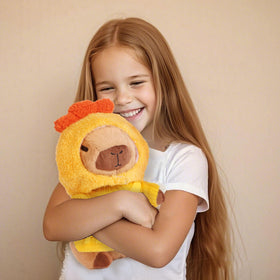 Acgtrick capybara plush decor for bedroom, living room, or desk.