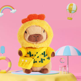 Acgtrick dress-up capybara plush encourages creativity through outfit customization.