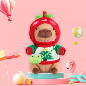 Acgtrick kawaii capybara plush, 10.2 inch size, perfect for cuddling and daily adventures.