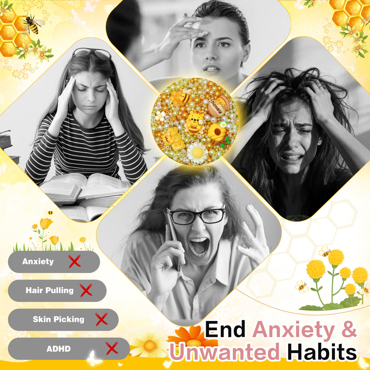 Achilleas Reusable Picky Pad packaging, gift-ready for anxiety-friendly self-care