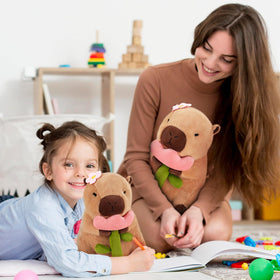 Achwishap capybara plush 16-inch version brightens living spaces