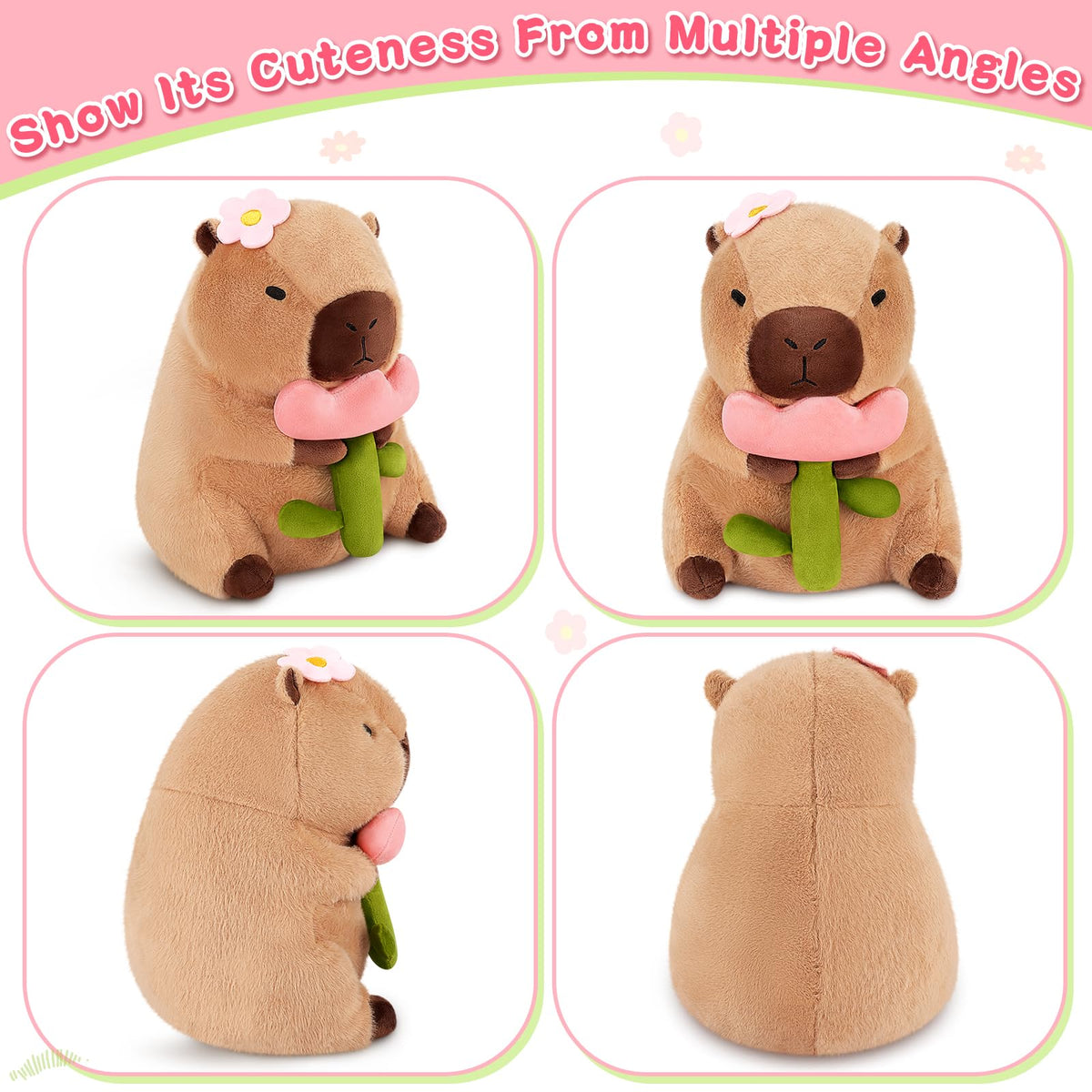 Achwishap capybara plush care guide for easy cleaning and longevity