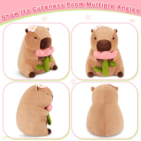 Achwishap capybara plush care guide for easy cleaning and longevity