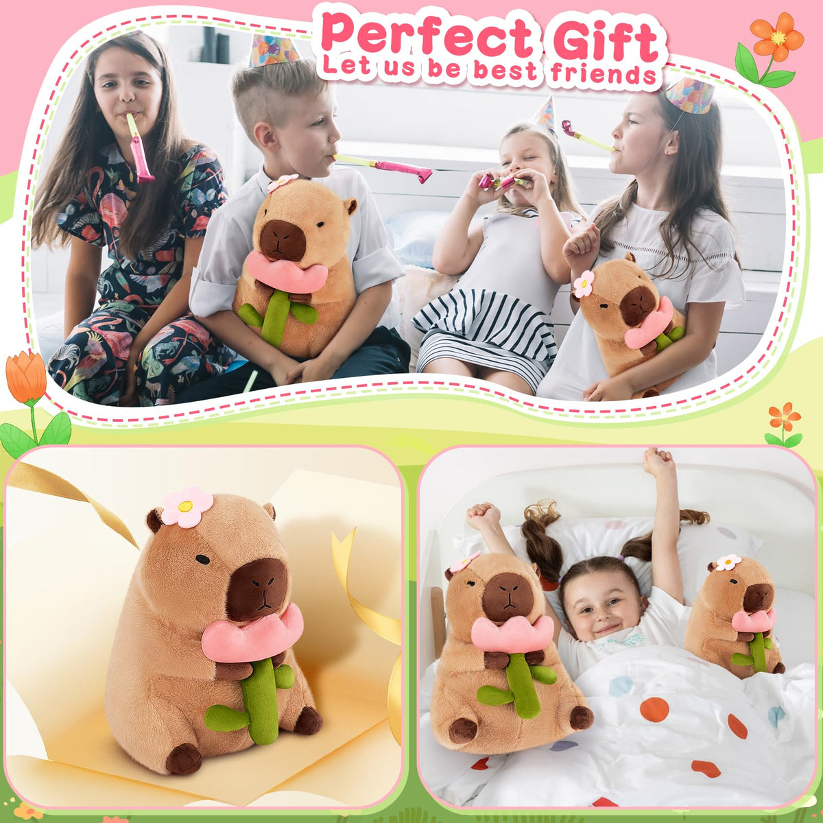 Achwishap capybara plush design is cute and collectible as a gift