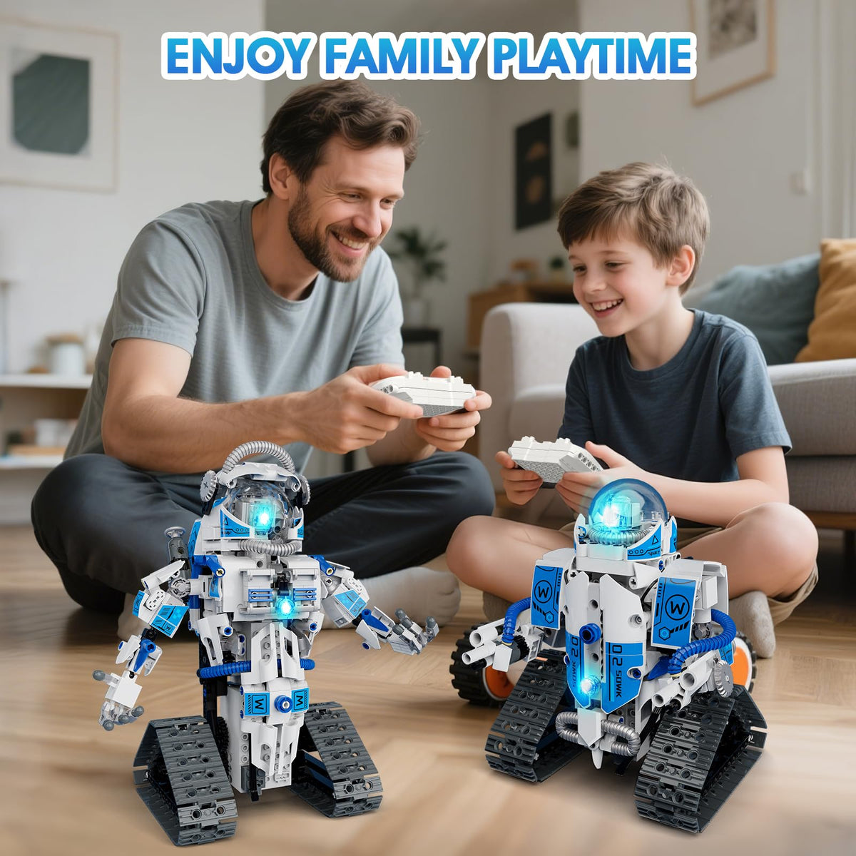 ACIKETO learning workshop visuals showing kids assembling and exploring robotics.