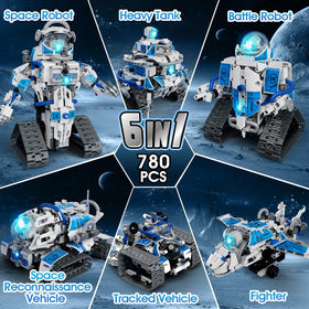 ACIKETO heavy tank model with powerful motor for dynamic building sessions.